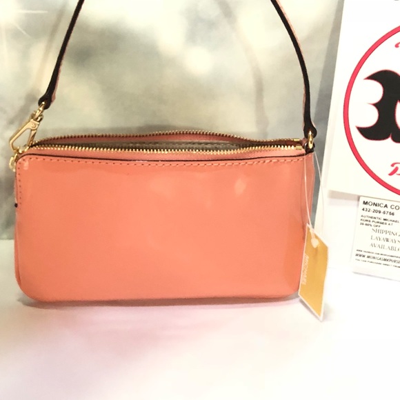 Michael Kors 3-piece Set peach crossbody NWT - Picture 8 of 8